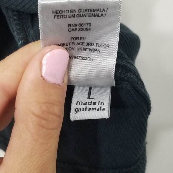 Silence + Noise | Ribbed Knit Long Tank, Size Large - Picture 4 of 8